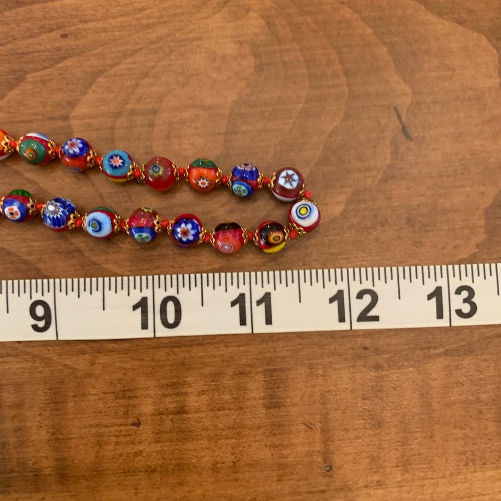 Vintage Italian Venetian Murano Glass Beaded Necklaces - Picture 2 of 7